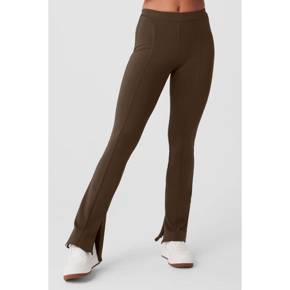 Alo High-Waist 7/8 Zip It Flare Legging - XS